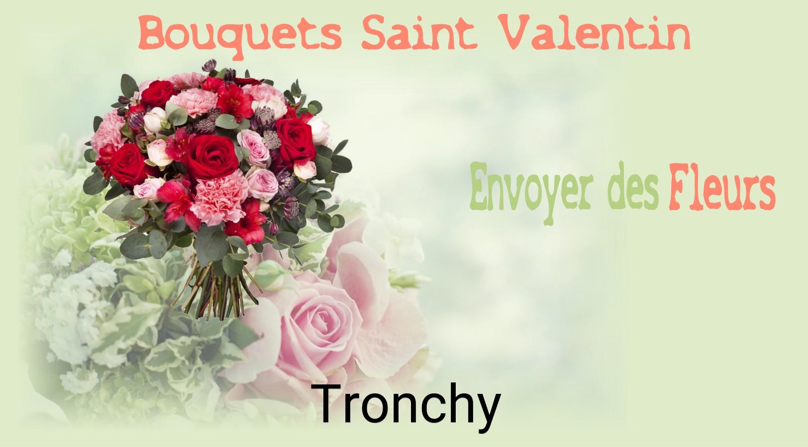 Roses de Saint-Valentin livrées à Tronchy